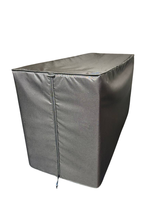 Prism DJ Booth Facade Padded Cover when it is Fully Assembled