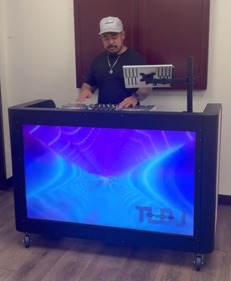 Prism DJ Booth Tray Desk Mount Fully Adjustable Laptop Stand