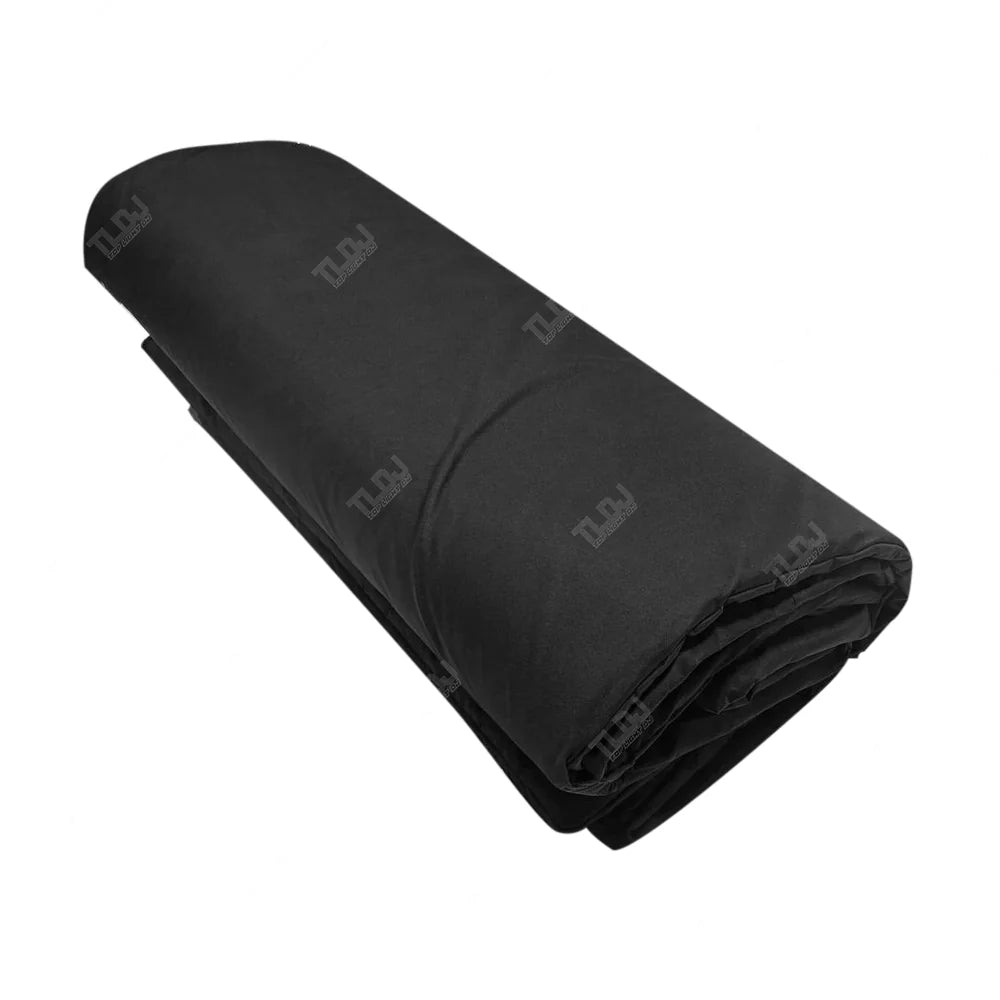 Prism DJ Booth Facade Padded Cover when it is Fully Assembled