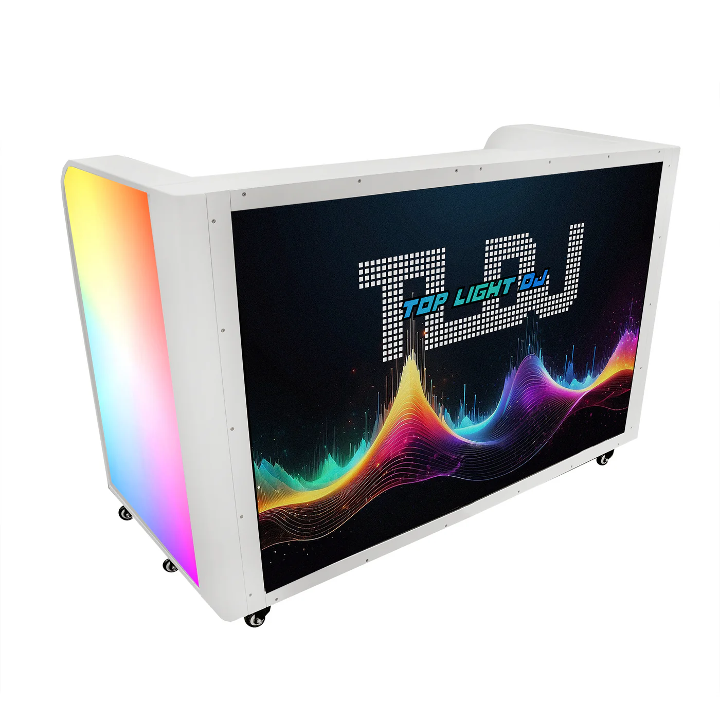 Prism55 DJ Booth Foldable Facade with 55" LED TV (SALE!!!)